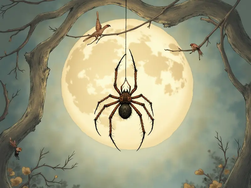 Illustrazione del sogno: ragno