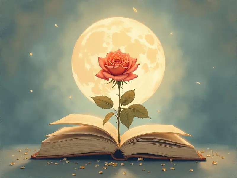 Illustrazione del sogno: rosa