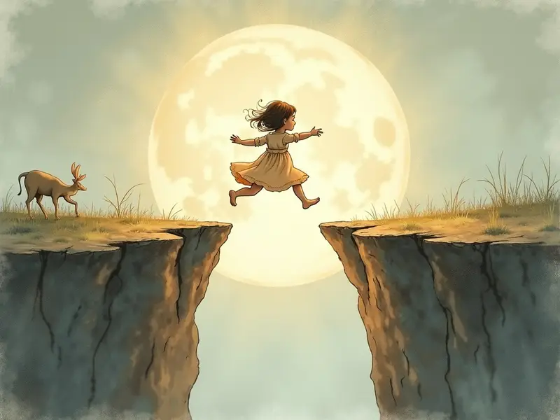 Illustrazione del sogno: saltare