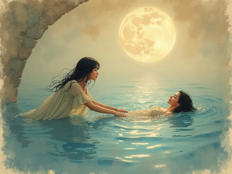 Illustrazione del sogno: salvare