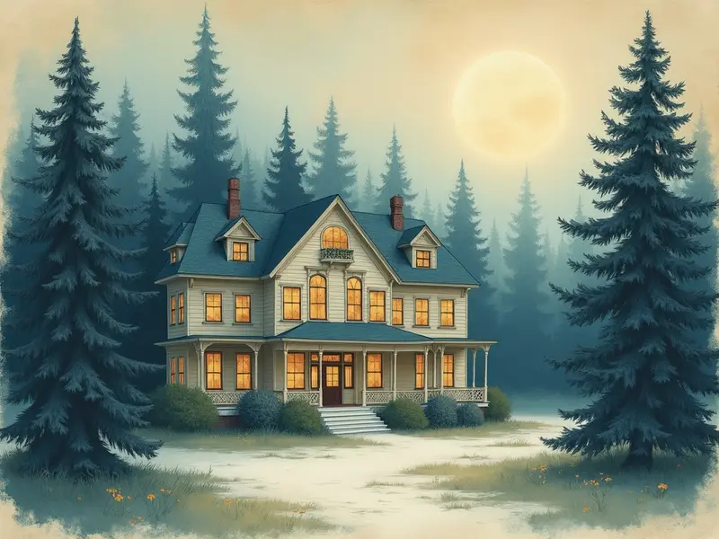 Illustrazione del sogno: sanatorio
