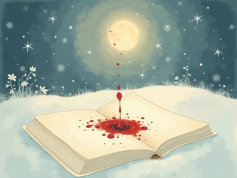 Illustrazione del sogno: sangue