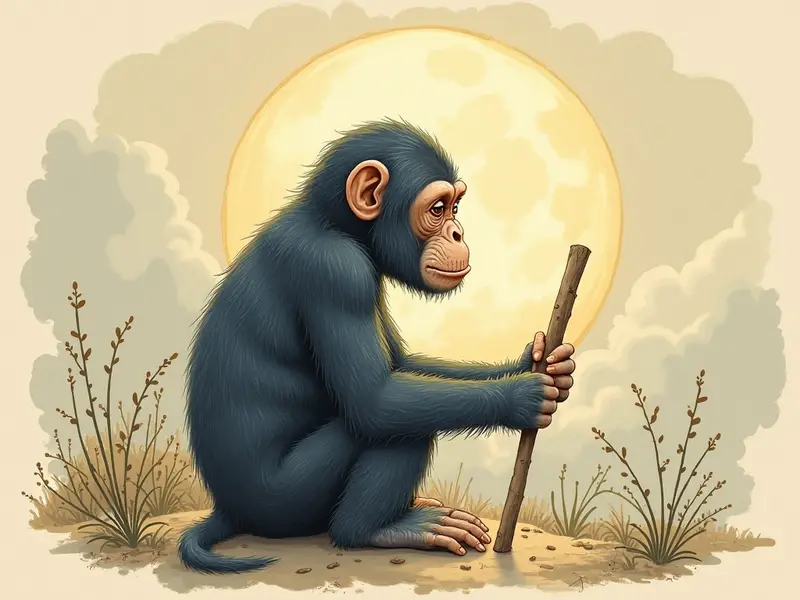 Illustrazione del sogno: scimpanzé