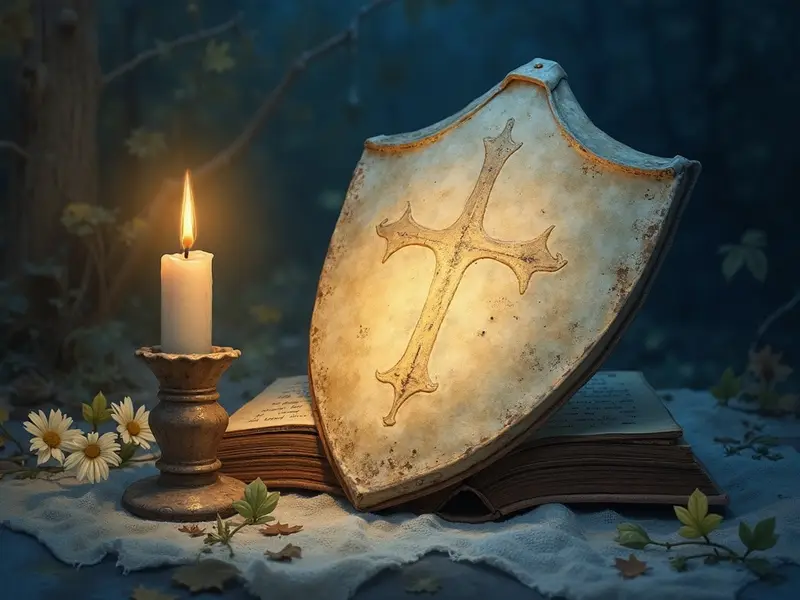 Illustrazione del sogno: scudo