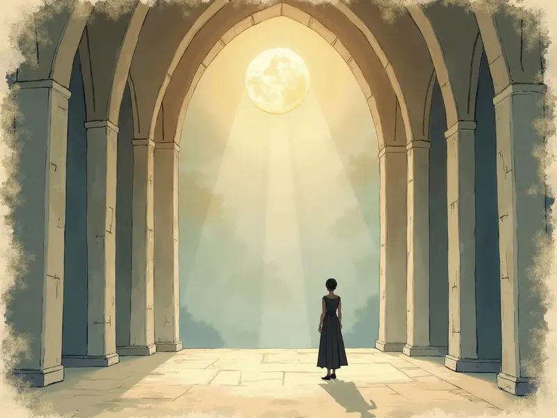 Illustrazione del sogno: silenzio