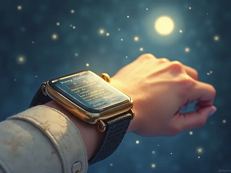 Illustrazione del sogno: smartwatch