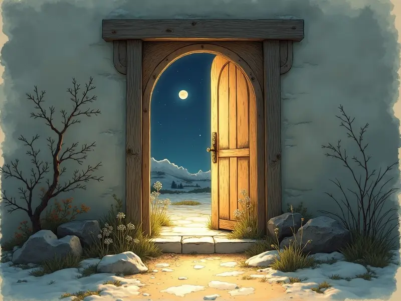 Illustrazione del sogno: soglia