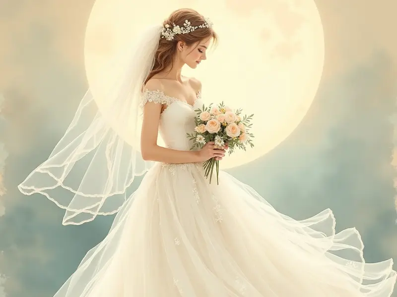 Illustrazione del sogno: sposa