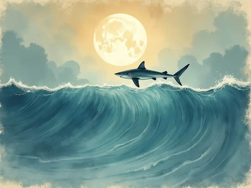 Illustrazione del sogno: squalo