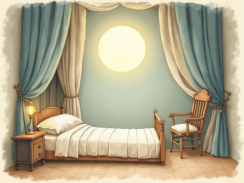 Illustrazione del sogno: stanza