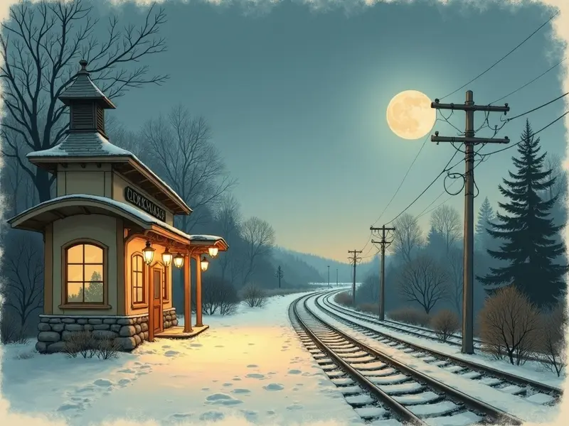 Illustrazione del sogno: stazione