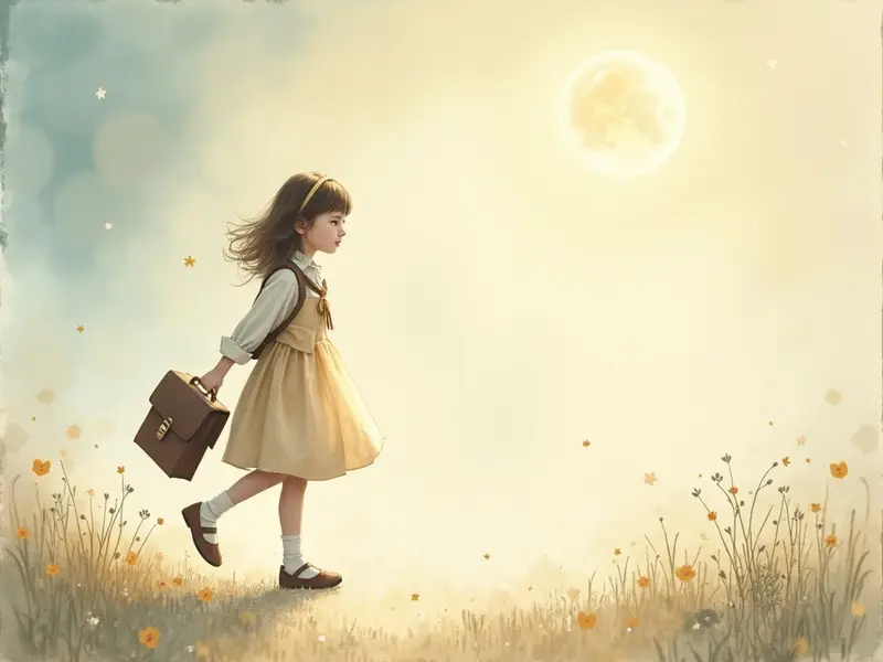 Illustrazione del sogno: studentessa