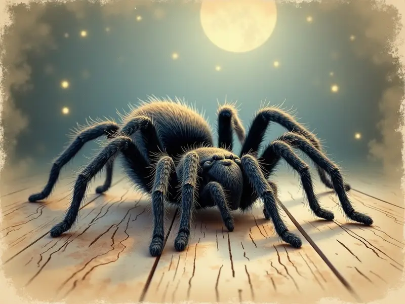 Illustrazione del sogno: tarantola