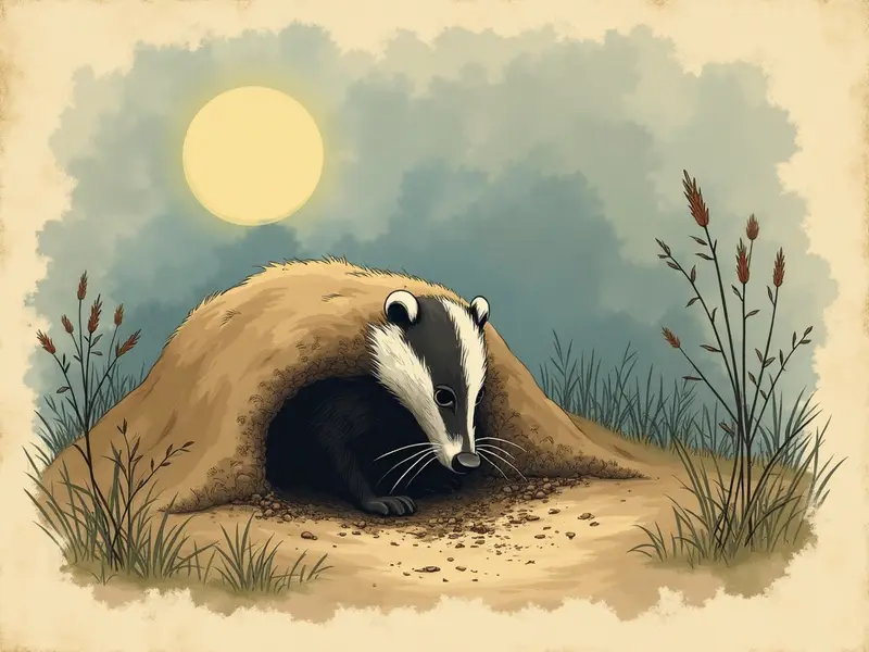 Illustrazione del sogno: tasso