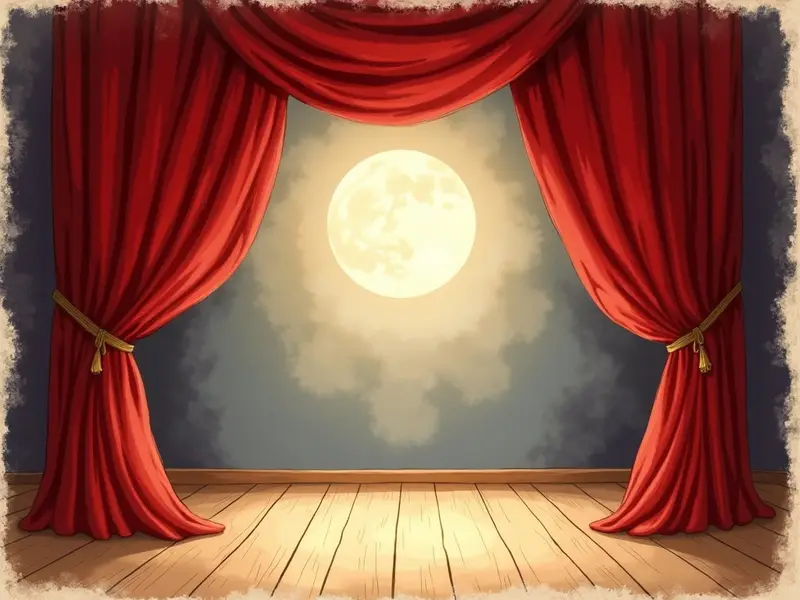 Illustrazione del sogno: teatro
