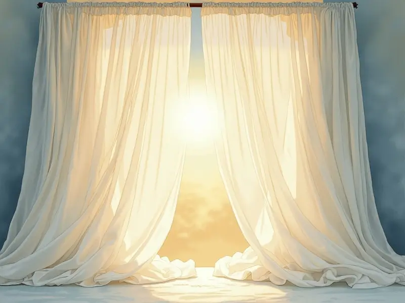 Illustrazione del sogno: tendina