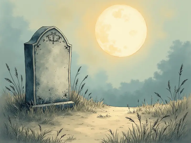 Illustrazione del sogno: tomba