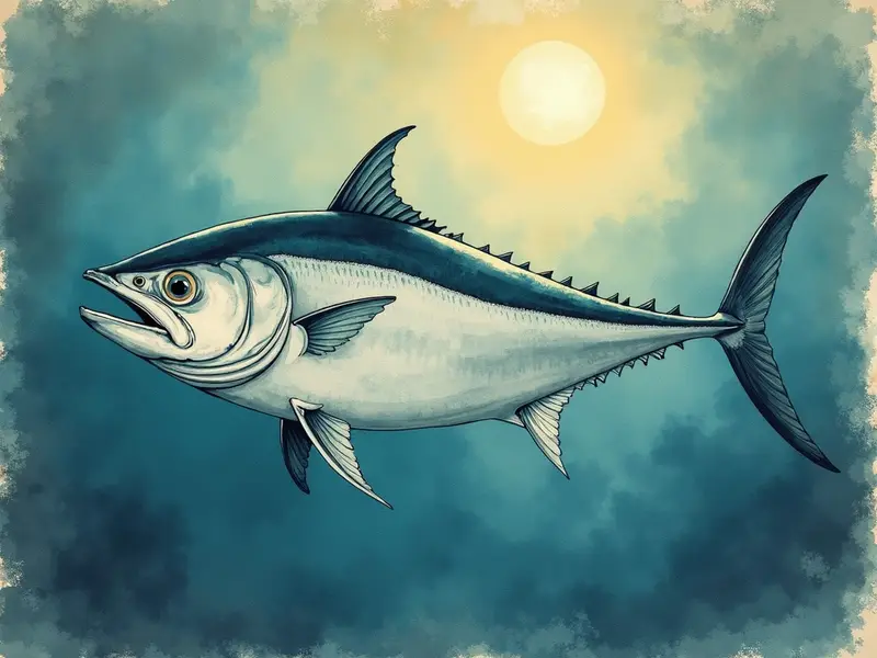 Illustrazione del sogno: tonno
