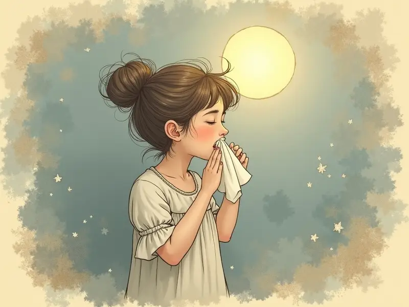 Illustrazione del sogno: tosse