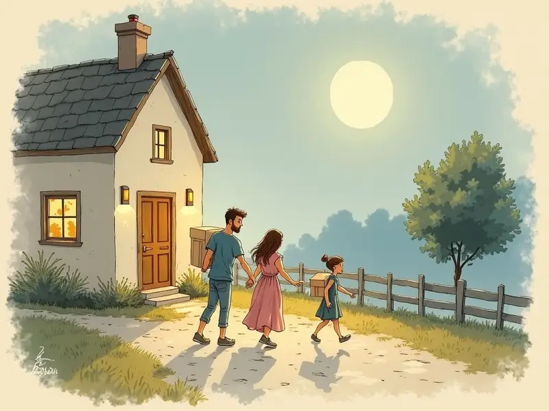 Illustrazione del sogno: trasloco