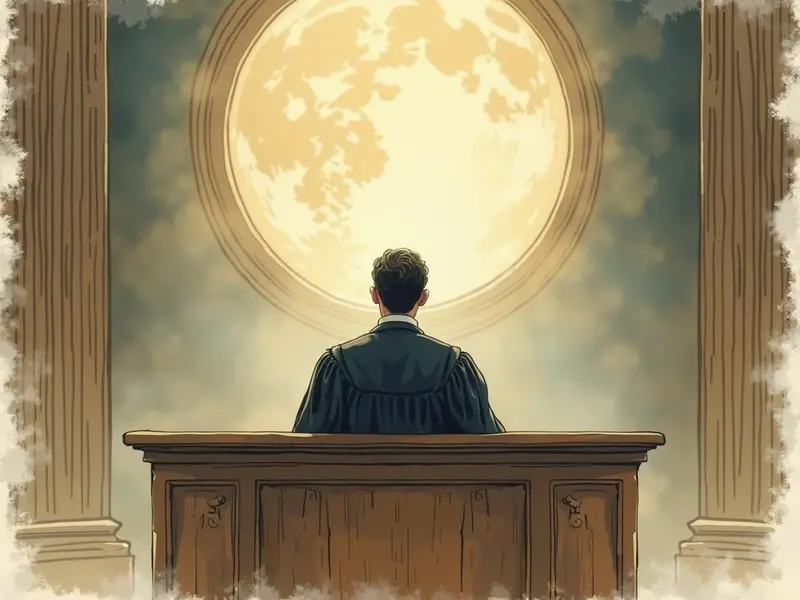 Illustrazione del sogno: tribunale