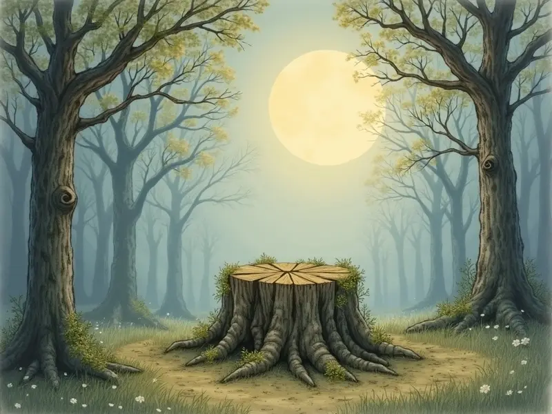 Illustrazione del sogno: tronco