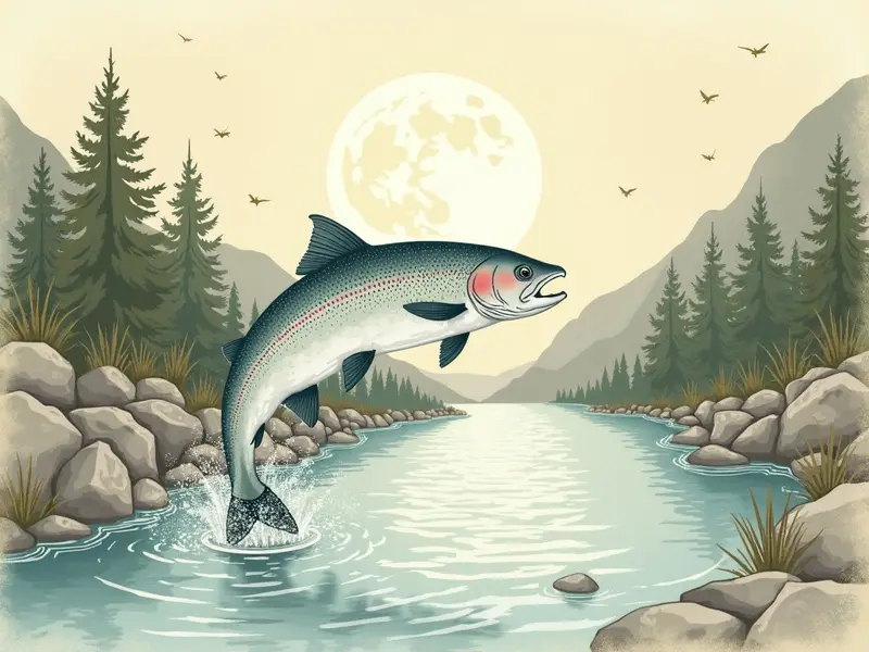 Illustrazione del sogno: trota