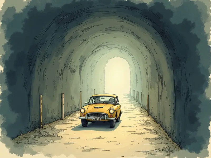 Illustrazione del sogno: tunnel