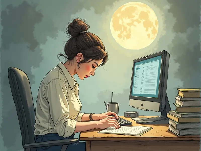 Illustrazione del sogno: ufficio