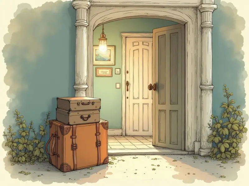 Illustrazione del sogno: valigia