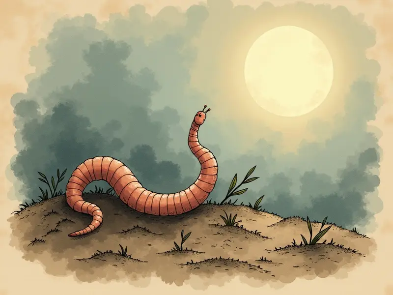 Illustrazione del sogno: verme
