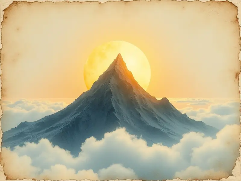 Illustrazione del sogno: vetta