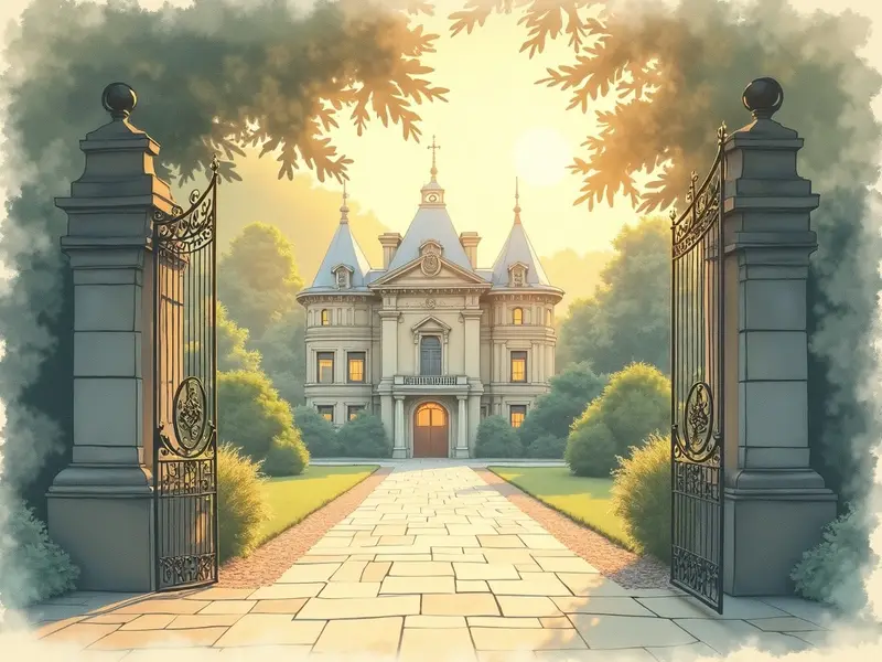 Illustrazione del sogno: villa