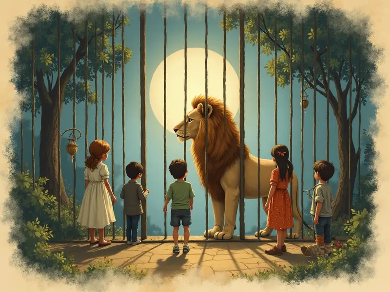 Illustrazione del sogno: zoo
