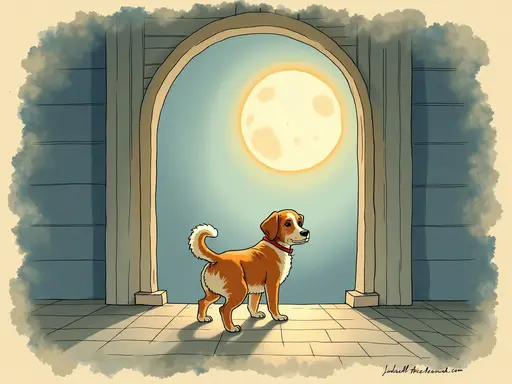 Illustrazione del sogno: cane