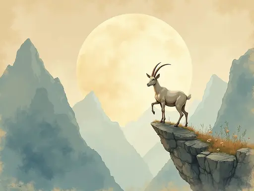 Illustrazione del sogno: capra