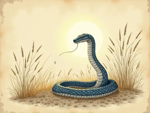 Illustrazione del sogno: serpente