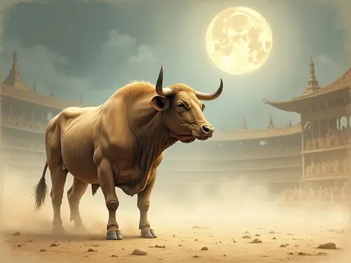 Illustrazione del sogno: toro